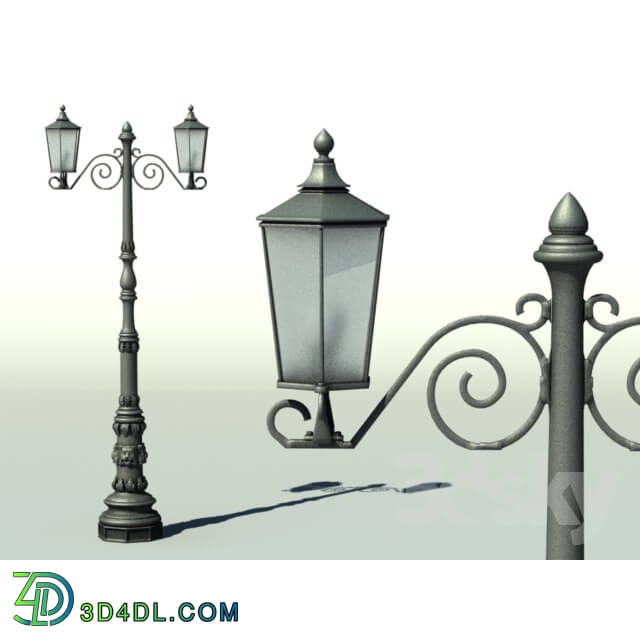 Street lighting - Lantern Street in Italian style