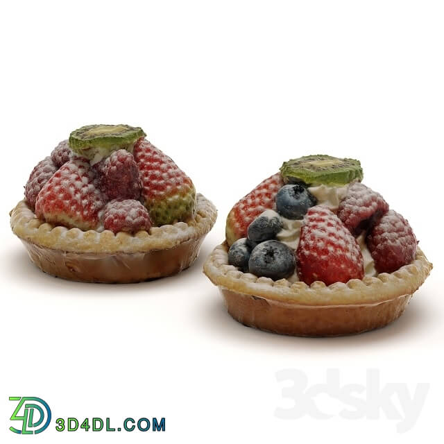 Food and drinks - Mixed Fruit Tart