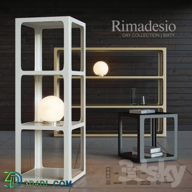 Other Shelving and table Rimadesio Sixty