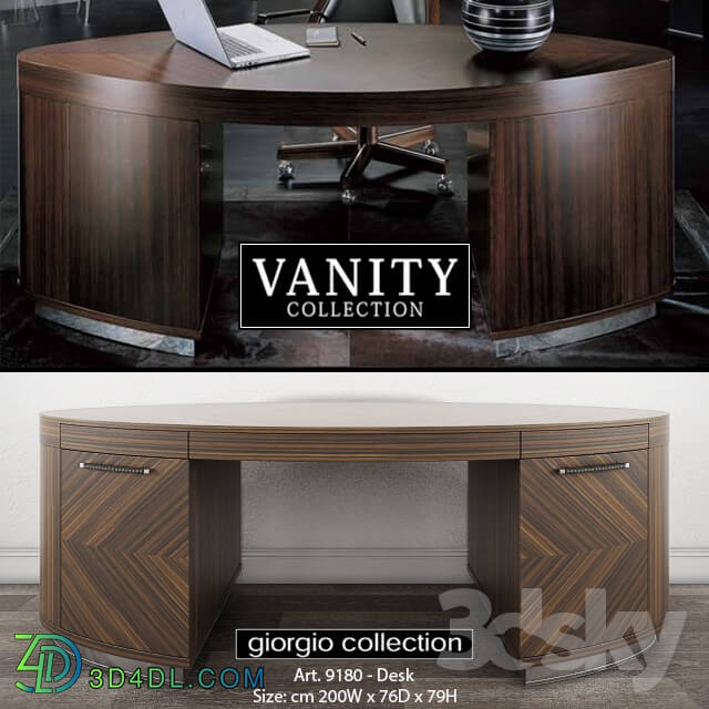 Table - GIORGIO COLLECTION Vanity - Art. 9180 - Desk