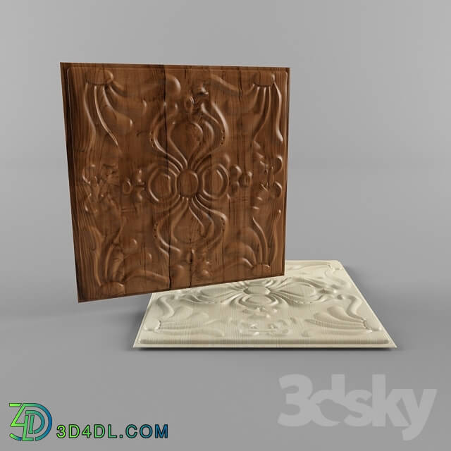 Other decorative objects - Wooden wall panel coverings