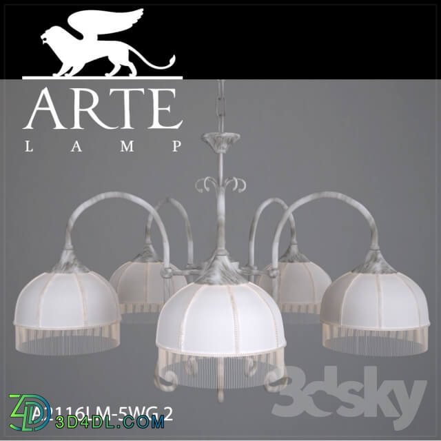 Ceiling light - Chandelier ArteLamp A2116LM-5WG