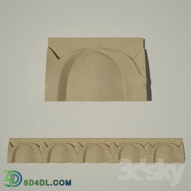 Decorative plaster - Molding