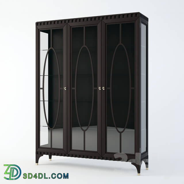 Wardrobe _ Display cabinets - SevenSedie Glass Cupboard Ellipse