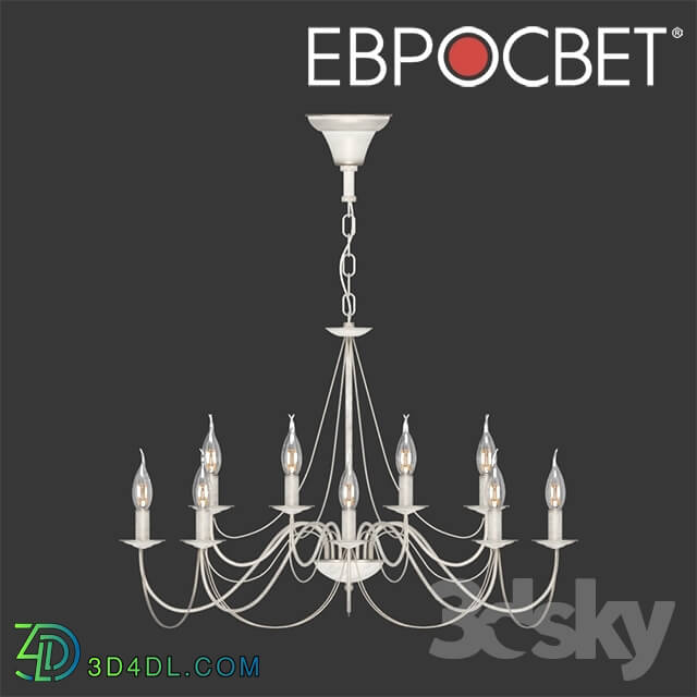 Ceiling light - OM Chandelier in classic style Eurosvet Prima 60015_16