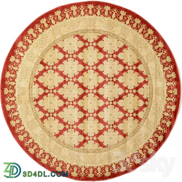 Rug - Round classical classic carpet