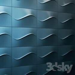 Other decorative objects - Strips shape Wall Panel 