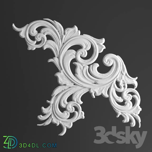 Decorative plaster - ornament 5