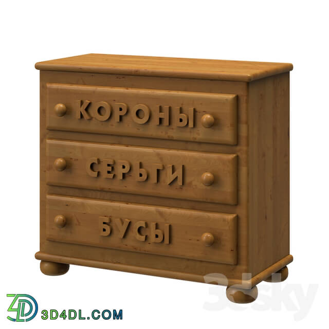 Sideboard _ Chest of drawer - OM Chest in the nursery in the style of country