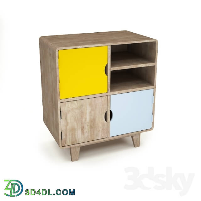 Sideboard _ Chest of drawer - Rafn Scandinavian-style chest of drawers