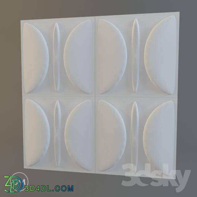 3D panel - _OM_ 3d wall panel _Artpole__ Adel