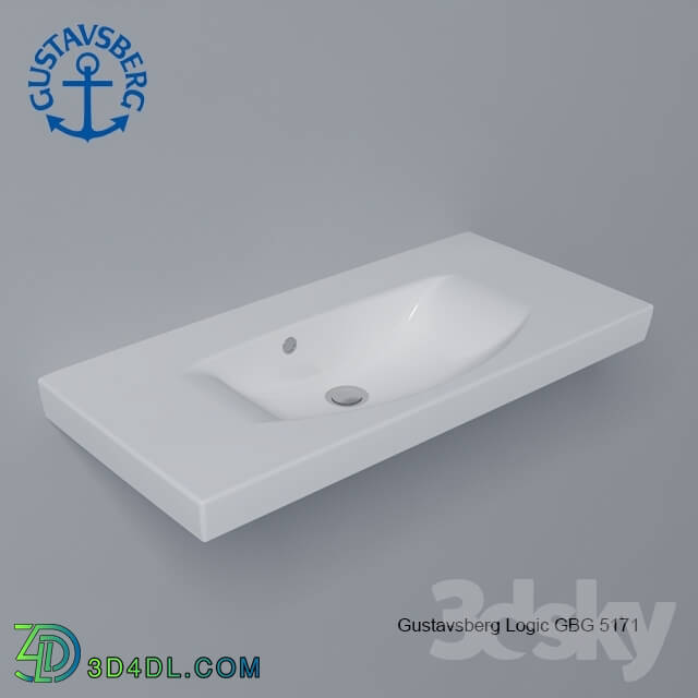 Wash basin - Gustavsberg Logic GBG 5171