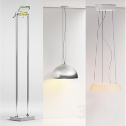 Ceiling light - Floor lamp and hanging lamp 