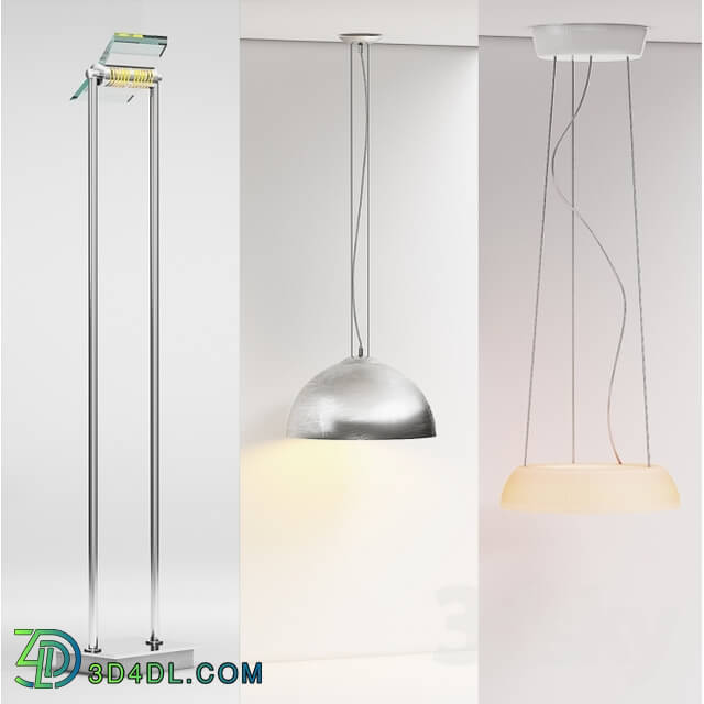 Ceiling light - Floor lamp and hanging lamp