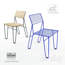Chair - Grille chairs _ Lazariev design 