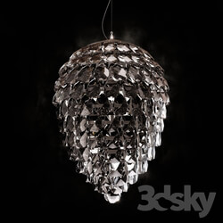 Ceiling light - Hanger Factory Crystal Lux collection Charme 