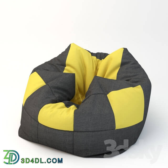 Other soft seating - Pouf yellow square