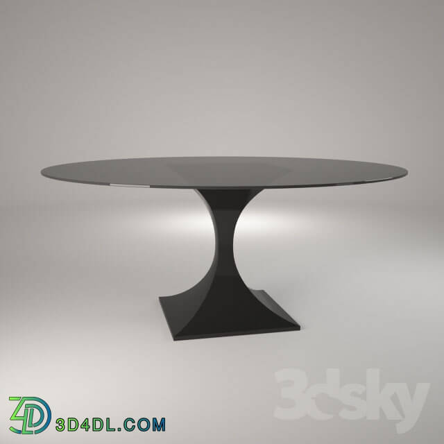 Table _ Chair - CAPRICORN ROUND DINING TABLE