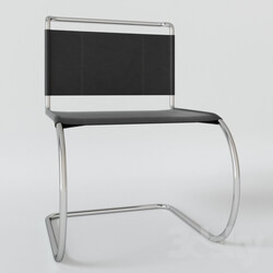 Chair - Chrome dining chair 