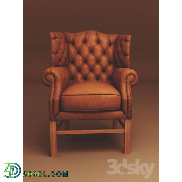 Arm chair - samuel_ johnson