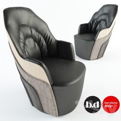 Arm chair - BD Barcelona Design - Couture Armchair 2016 