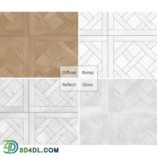 Floor coverings - Modular flooring 01