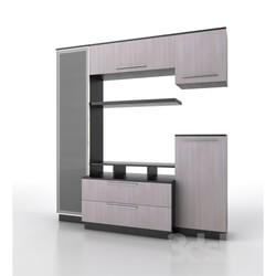 Wardrobe _ Display cabinets - Wall Broadway contract 