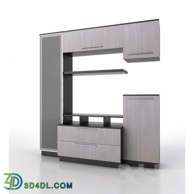 Wardrobe _ Display cabinets - Wall Broadway contract