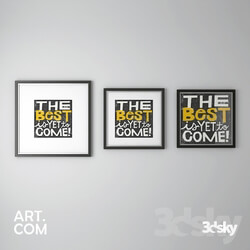 Frame - Art.com-THE BEST IS YET TO COME 