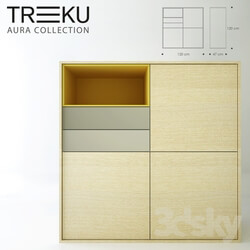 Sideboard _ Chest of drawer - Treku Aura Collection 1 