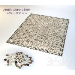 Tile - Arabic Marble Floor 