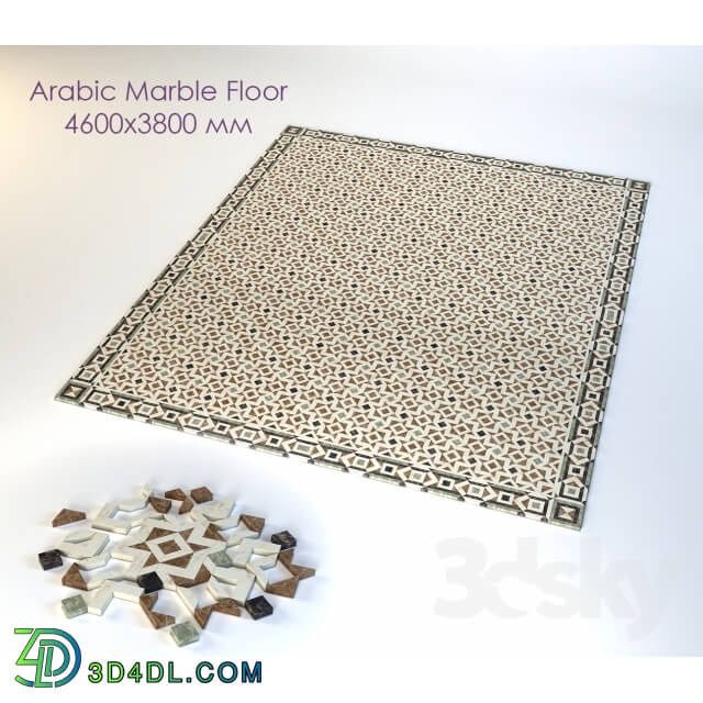 Tile - Arabic Marble Floor