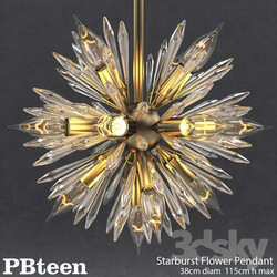 Ceiling light - PBteen - Starburst Flower Pendant 