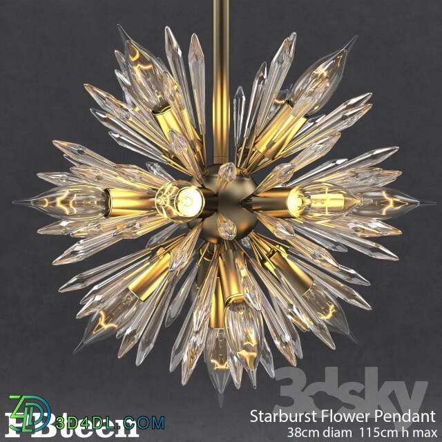 Ceiling light - PBteen - Starburst Flower Pendant