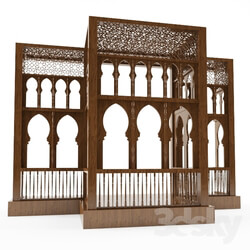 Other architectural elements - Islamic Mashrabeya 