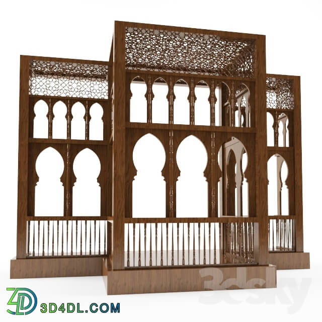 Other architectural elements - Islamic Mashrabeya