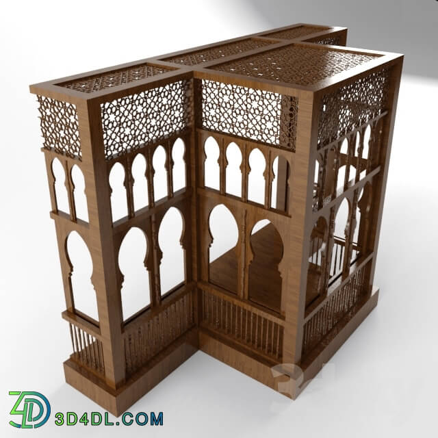 Other architectural elements - Islamic Mashrabeya