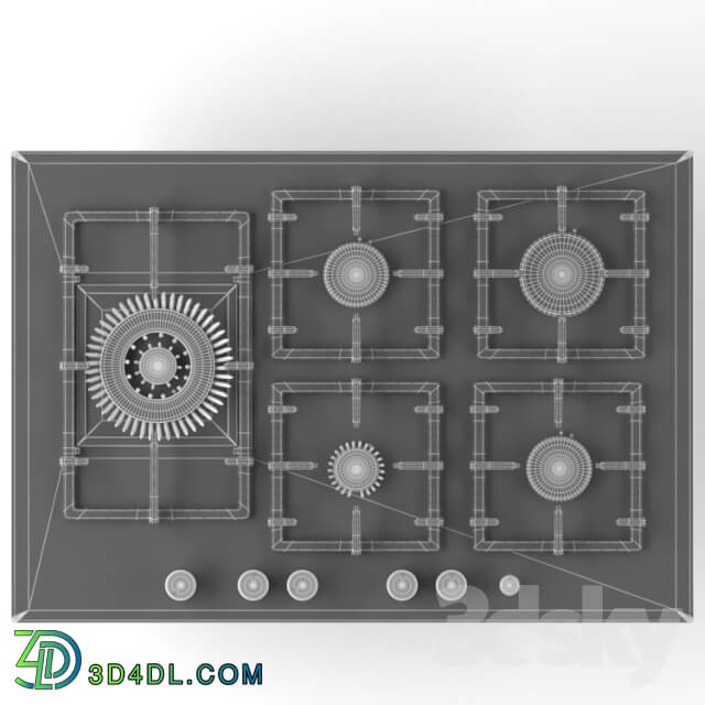 Kitchen appliance - Built-in gas cooktop Bosch PPS816M91E