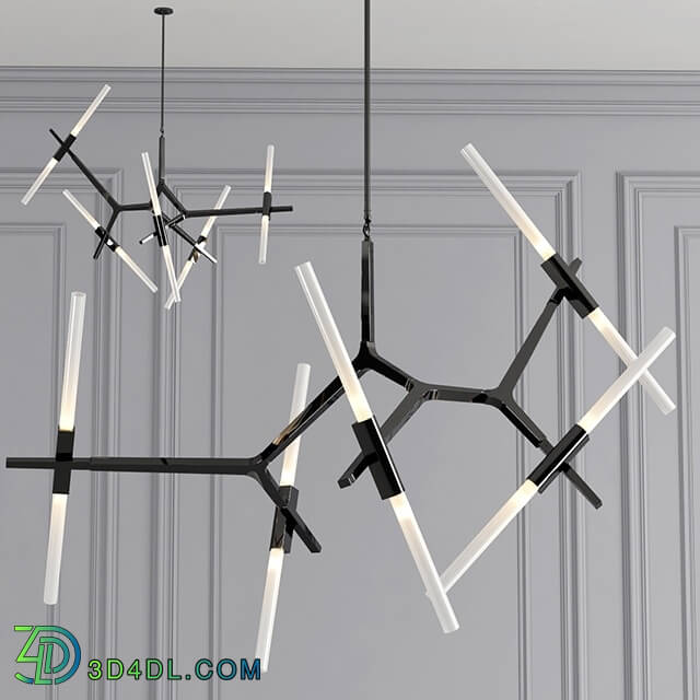 Ceiling light - Chandelier Roll and Hill Agnes Chandelier 10