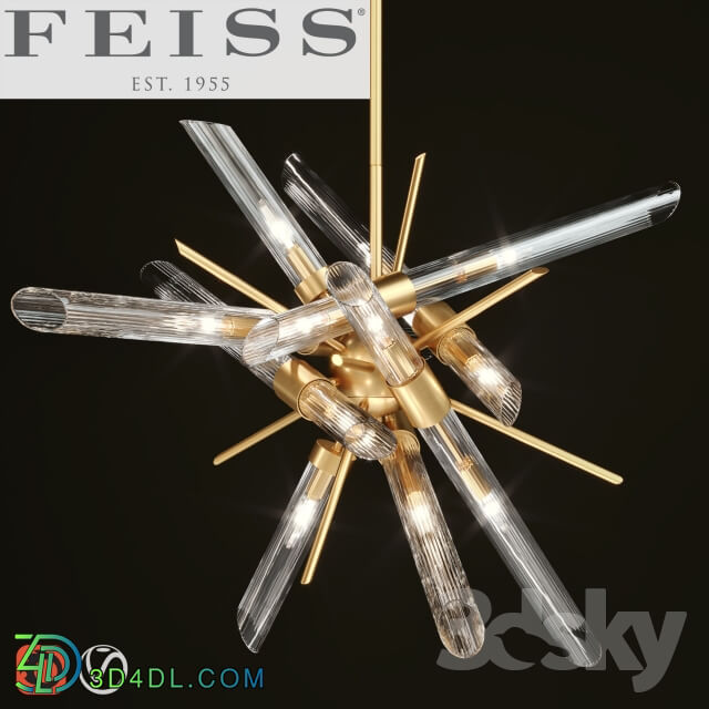 Ceiling light - FEISS The Quorra 14-light chandelier