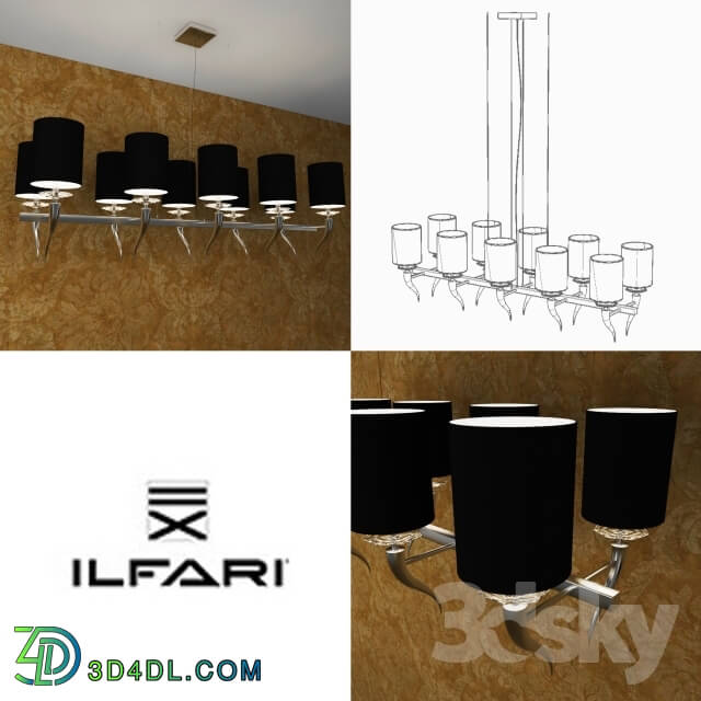 Ceiling light - iLFARi LOVING ARMS H10