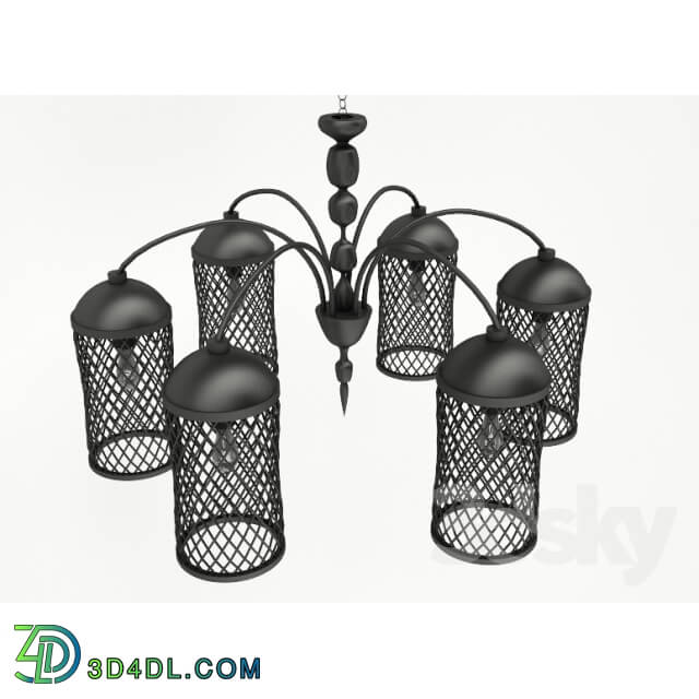 Ceiling light - forged chandelier