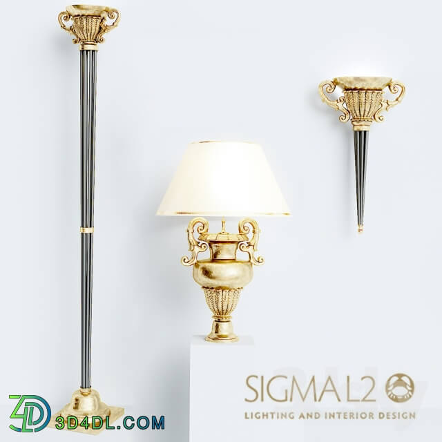 Table lamp - SIGMA L2 Medicea collection