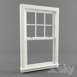 Windows - American window - Double Hung Window 