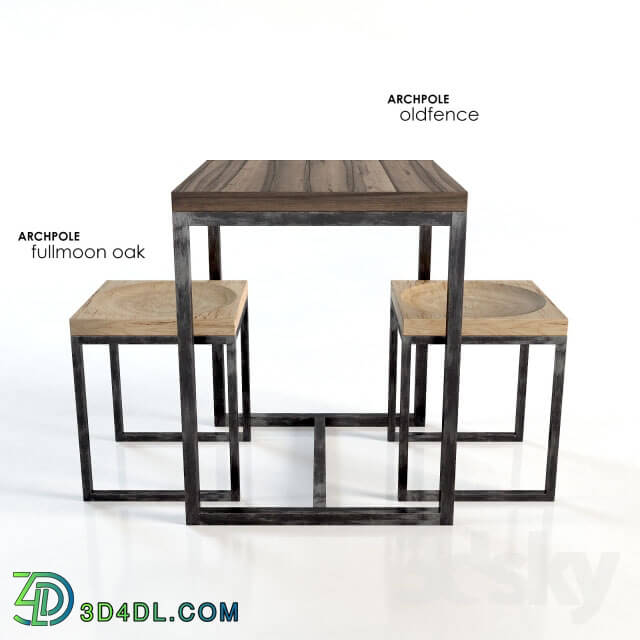 Table _ Chair - ARCHPOLE