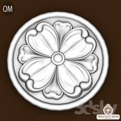 Decorative plaster - Om. Mega plast decor Decorative inserts 