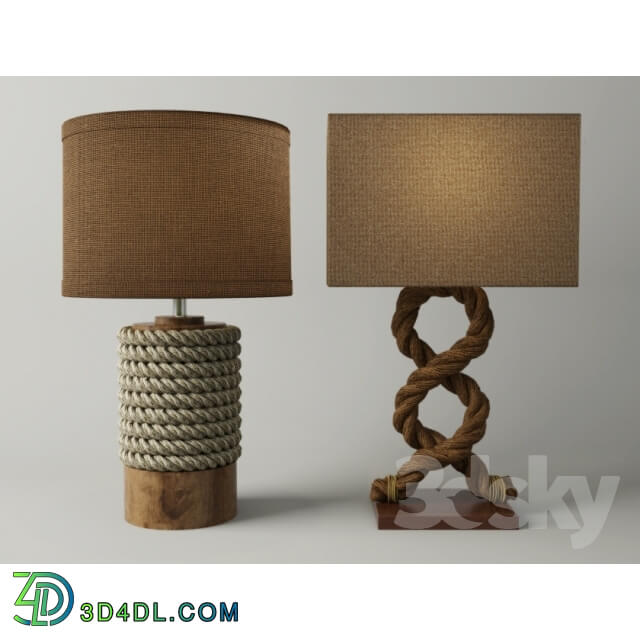 Table lamp - Rope Table Lamps