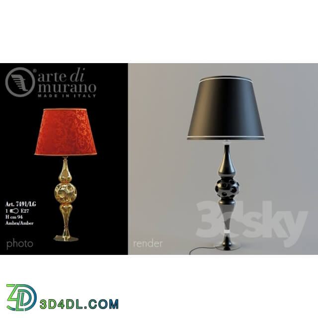 Table lamp - Arte di Murano 7491-LG Lamp