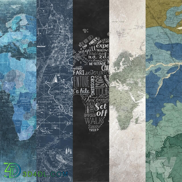 Wall covering - Rebel Walls Maps_5