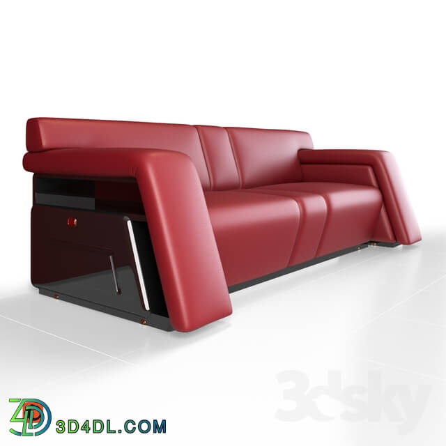 Sofa - Sofa Burgundy